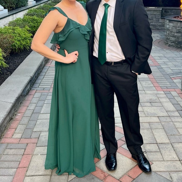 Lulu's Ruffle Maxi Dress - Picture 4 of 8